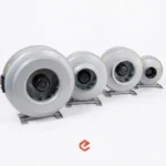 Inline duct fans for HVAC and duct ventilation